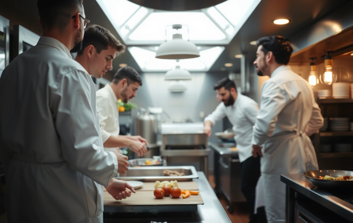 Acción en cocina